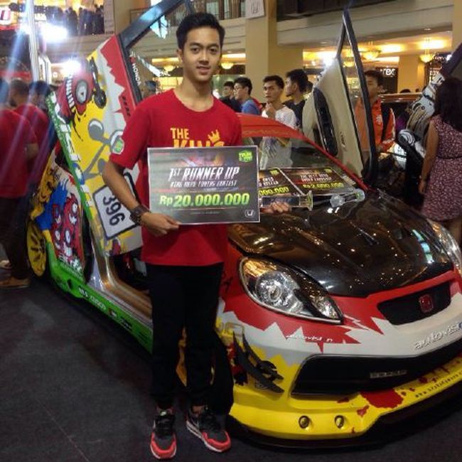 autovision sabet juara kontes modifikasi brio 64a5e3