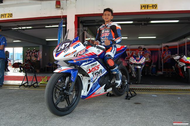 Ada pebalap cilik  di Yamaha Sunday Race seri kedua 