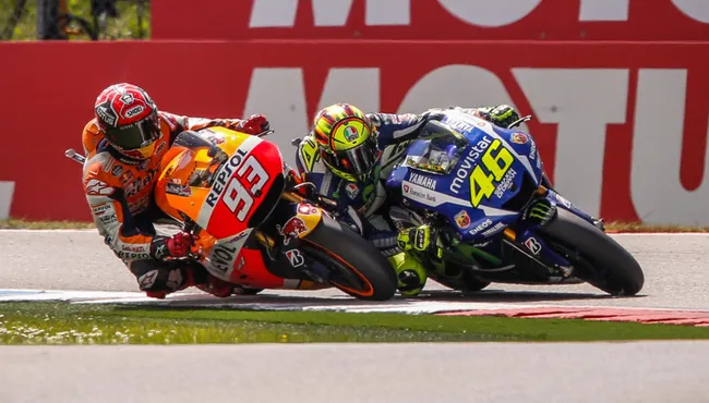 ada kesengajaan di insiden rossi vs marquez b0f39f