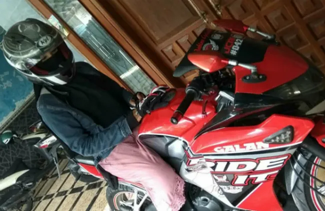 linda lady bikers berhijab dan bercadar asal yogyakarta 75aa7c