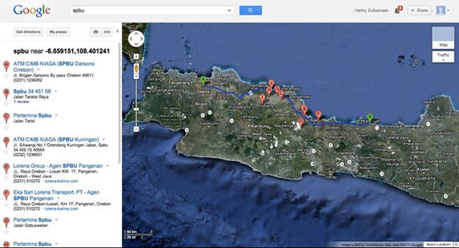 tips mudik lebaran dengan google maps