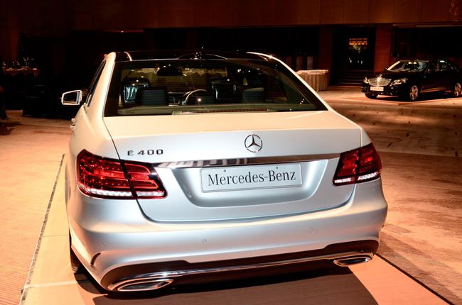 New Mercedes-Benz E 400 AMG rear view