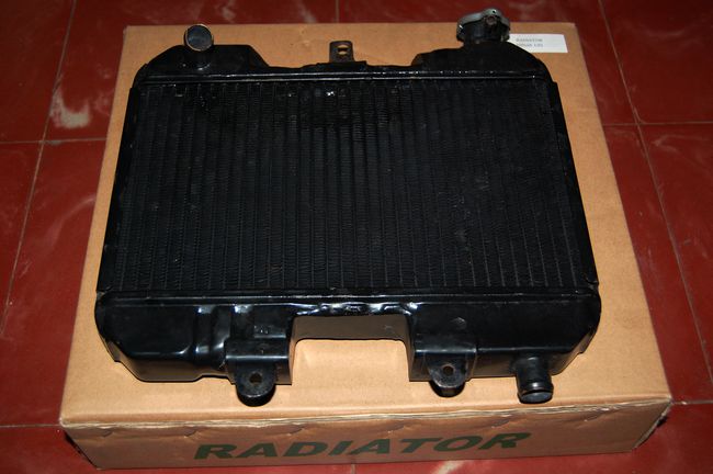  Radiator JRW bikin suhu mesin Ninja 150 lebih adem 