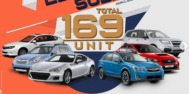 Ratusan Subaru Dilelang Mulai Suv Sampai Mobil Sport Otosia Com