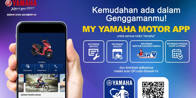 Ada Riwayat Servis Dan Komentar Mekanik Ini Daftar Fitur Aplikasi My Yamaha Motor Otosia Com