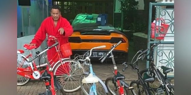 Bukan Mobil Mewah Lamborghini Kini Hotman Paris Terbiasa Naik