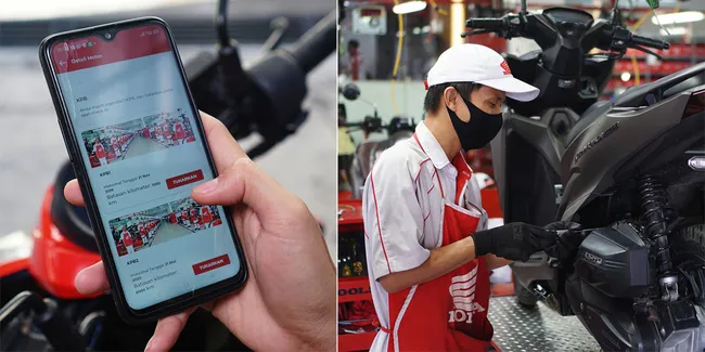 Klaim Servis Gratis Motor Honda Kini Cukup Lewat Handphone Otosia Com