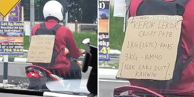 Cari Modal Nikah, Pria Ini Nekat Naik Motor Keliling Jalan ...