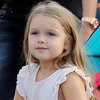 FOTO: Sarapan Bareng Keluarga, Harper Beckham Cantik 'Berdaster'