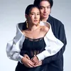 Couple outfit Angga Yunanda &amp; Shenina Cinnamon