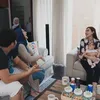 Ammar Zoni Irish Bella Momong Bayi Kembar Syahnaz