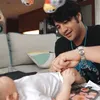 Ammar Zoni Irish Bella Momong Bayi Kembar Syahnaz