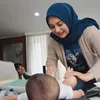 Ammar Zoni Irish Bella Momong Bayi Kembar Syahnaz