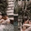 seleb di kolam renang, seleb indonesia berenang