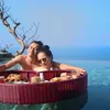 seleb di kolam renang, seleb indonesia berenang