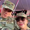 Agus Yudhoyono Berseragam Militer