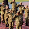 Agus Yudhoyono Berseragam Militer
