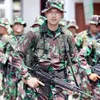 Agus Yudhoyono Berseragam Militer