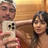 Potret Aurelie Moeremans babymoon
