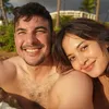 Potret Aurelie Moeremans babymoon