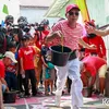 Ayah Ojak Ayu Ting Ting Lomba Agustusan