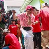Ayah Ojak Ayu Ting Ting Lomba Agustusan