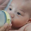 baby Air anak Irish Bella berenang pertama