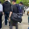 Baekhyun EXO berangkat wajib militer