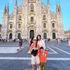Nagita Slavina, potret cantik, liburan Italia, penampilan