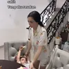 Celine Evangelista Antar Anak Sekolah