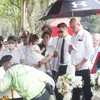 Chloe di Pemakaman Ibunda Jonas Rivanno