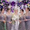 Detail Penampilan Aaliyah Massaid Jadi Bridesmaid
