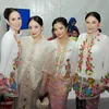 Nagita Slavina di Acara Istana Berkebaya