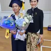 Dian Sastrowardoyo Hadiri Wisuda Anak