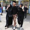 Elma Theana di Pemakaman Ibunda
