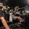 Al Ghazali jadi barista di cafe El Rumi