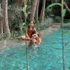 Gisel - Gempi Berenang di Bali
