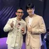 Indra Herlambang bareng bintang Korea