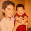potret jadul ussy bareng anak
