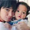 potret jadul ussy bareng anak