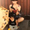 potret jadul ussy bareng anak