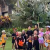 Jennifer Bachdim Rayakan Halloween