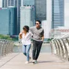 Kemesraan Ben Joshua dan Istri