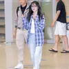Kim Ji Won di Bandara Incheon