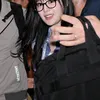 Kim Ji Won di Bandara Incheon