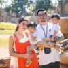Syahnaz Sadiqah Liburan ke Bali