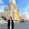 Liburan Shandy Aulia di Moscow