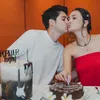 Luna Maya Rayakan Ulang Tahun Maxime Bouttier