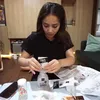 Nagita Slavina ngecat rambut ala Korea