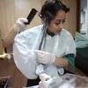 Nagita Slavina ngecat rambut ala Korea